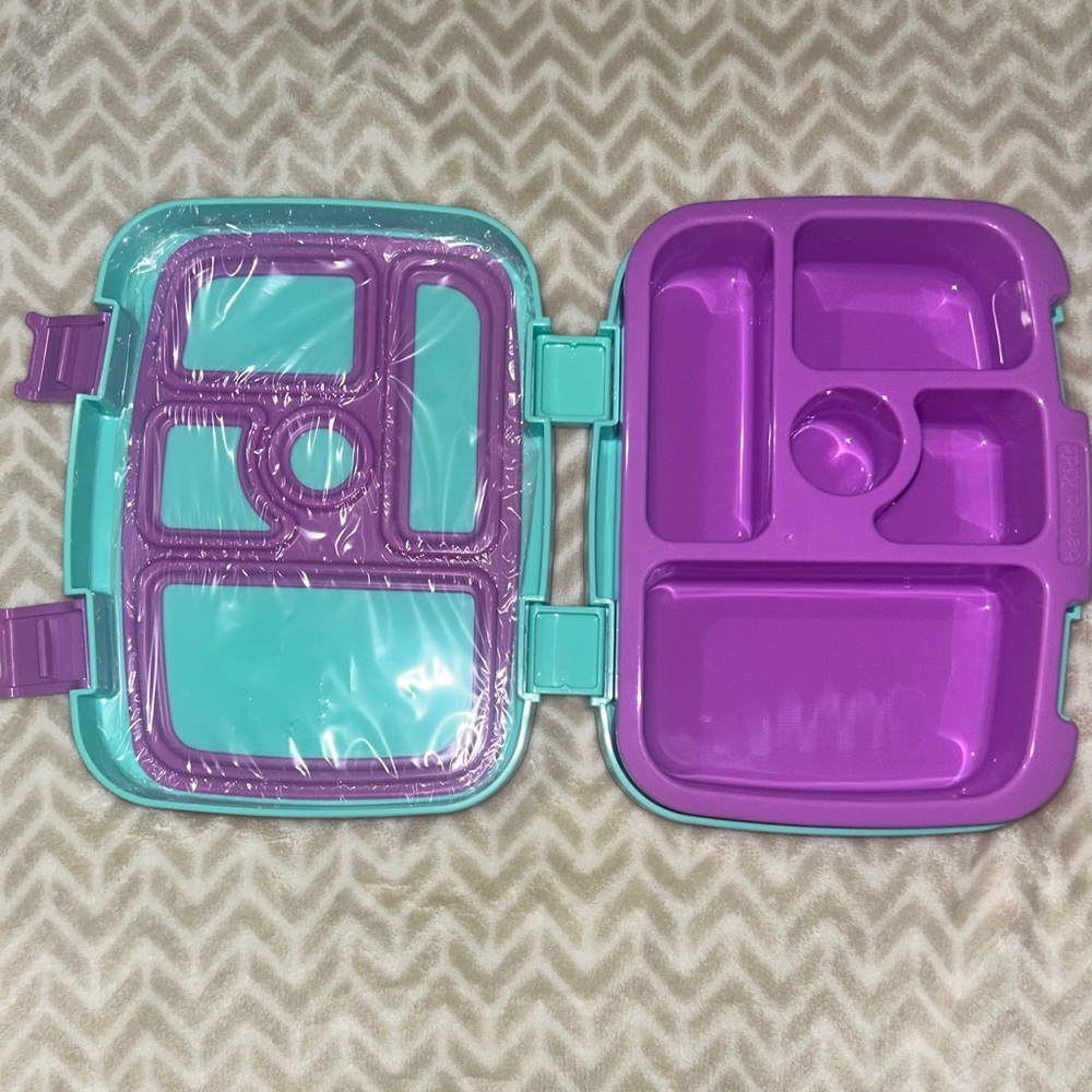 Purple and Teal Bento Lunch Box
